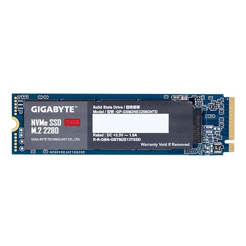 Buy Online GIGABYTE 256GB M.2 PCIe NVMe SSD GP-GSM2NE3256GNTD In India