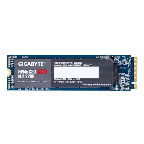 GIGABYTE SSD 256GB Key Features