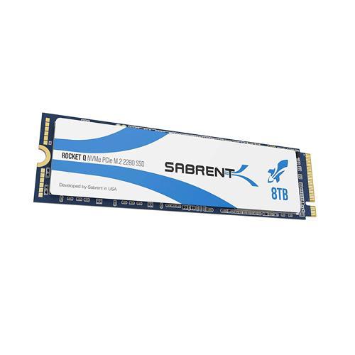 Sabrent Rocket Q 8TB NVMe PCIe Gen3 x 4 M.2 2280 Internal SSD SB-RKTQ-8TB