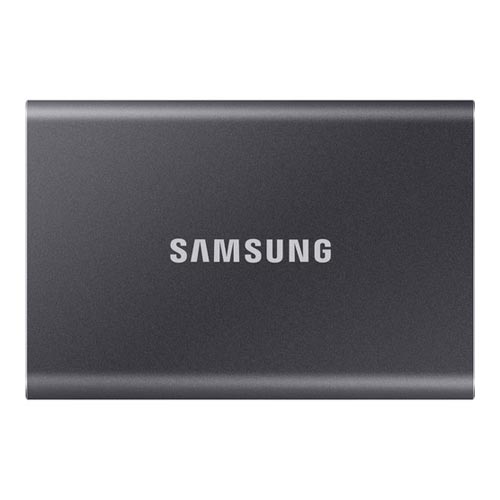 Samsung 500GB T7 Portable SSD (Titan Gray) MU-PC500T/WW