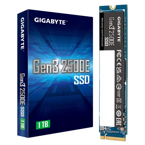 Gigabyte Gen3 2500E 1TB PCIe 3.0x4 NVMe SSD G325E1TB