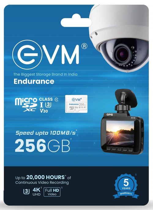 EVM 256GB Endurance Micro SD Card ENTF/256GBU3