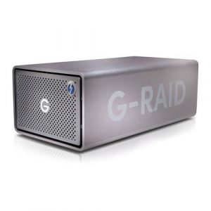 SanDisk Professional 8TB G-RAID 2 Enterprise Class 2-Bay Desktop Drive SDPH62H-008T-MBAAD